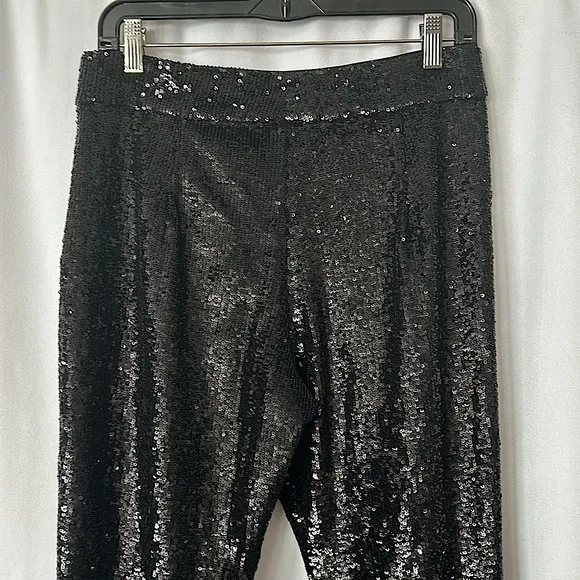 A.L.C. Elegant Black Sequins Pants **Size 2** 🌺🌺 - Picture 4 of 5